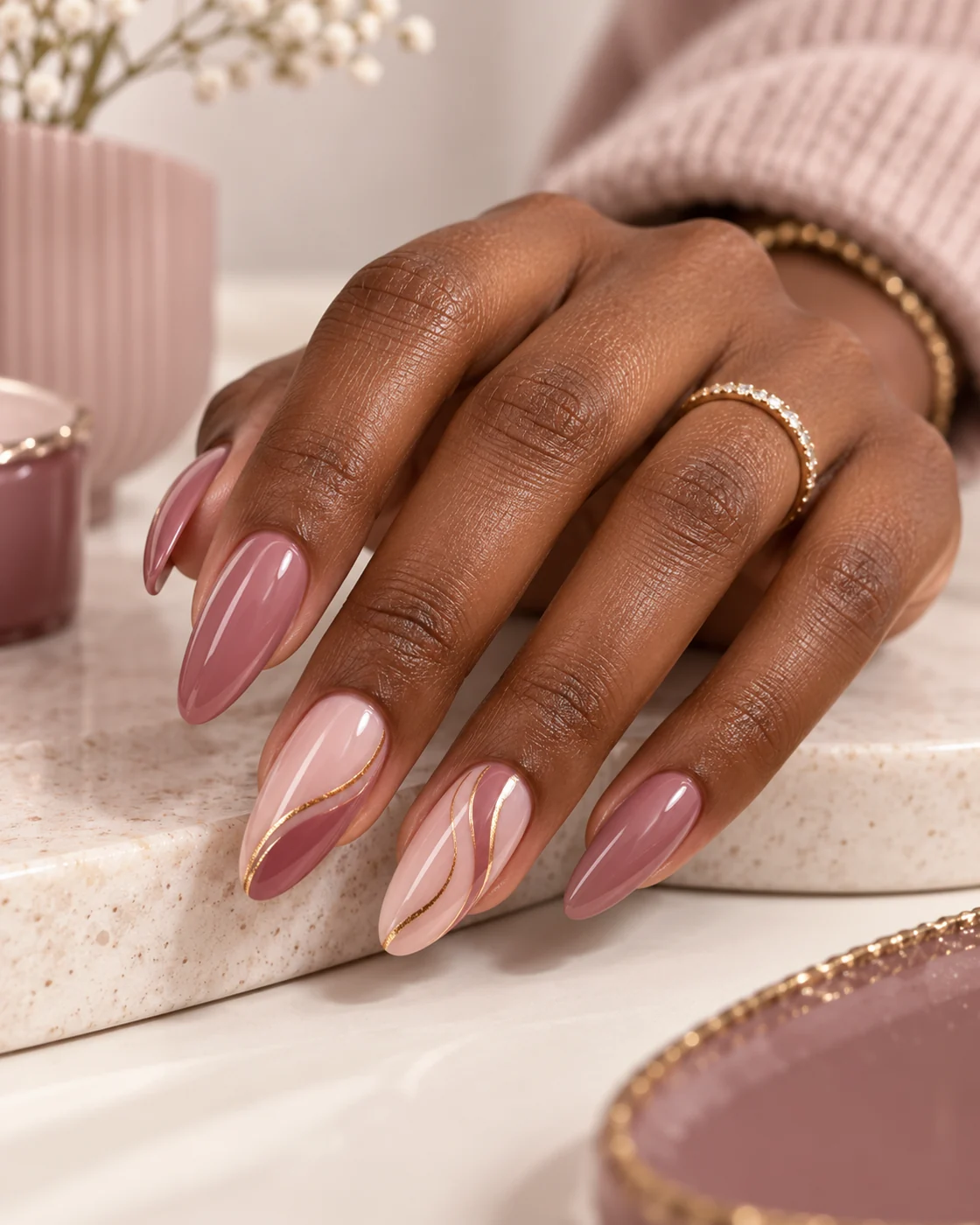 Editorial image representing GlamGrip custom nail artistry
